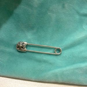 Chome Hearts style S925 Sterling silver pin.